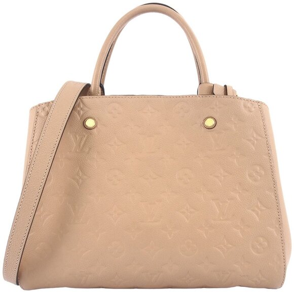 LOUIS VUITTON Brown Monogram Leather Bag - Picture 1 of 14